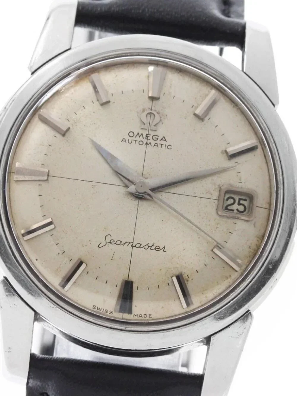 OMEGA Seamaster 2849.15.SC Cal.503 Date Silver Dial Automatic Men's Watch_957336